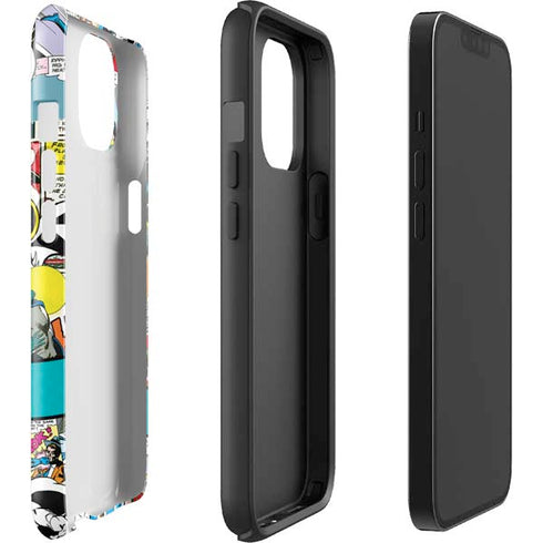 DC Comics Batman Vintage Pose Collage Art iPhone 15 Impact Case